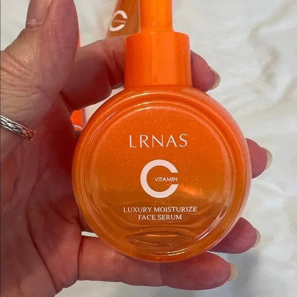 NWOT Lrnas organic Vitamin C Skincare Set with cleanser toner serum moisturizer - Picture 10 of 14
